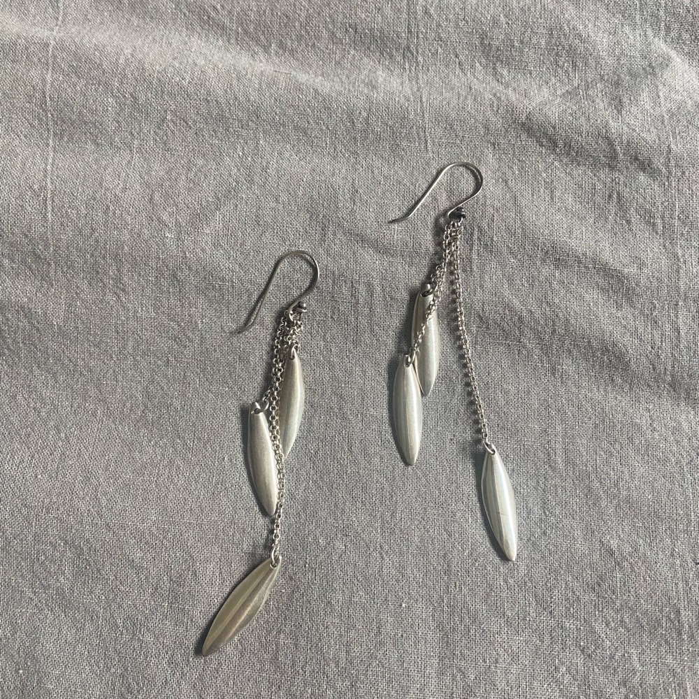 Elegant Silver Dangle Earrings